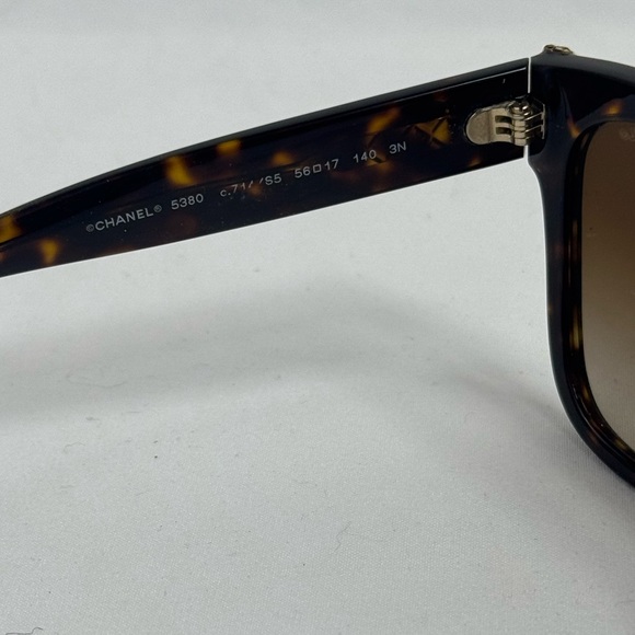Chanel Sunglasses- Square Frame, Tortoise - Picture 6 of 6